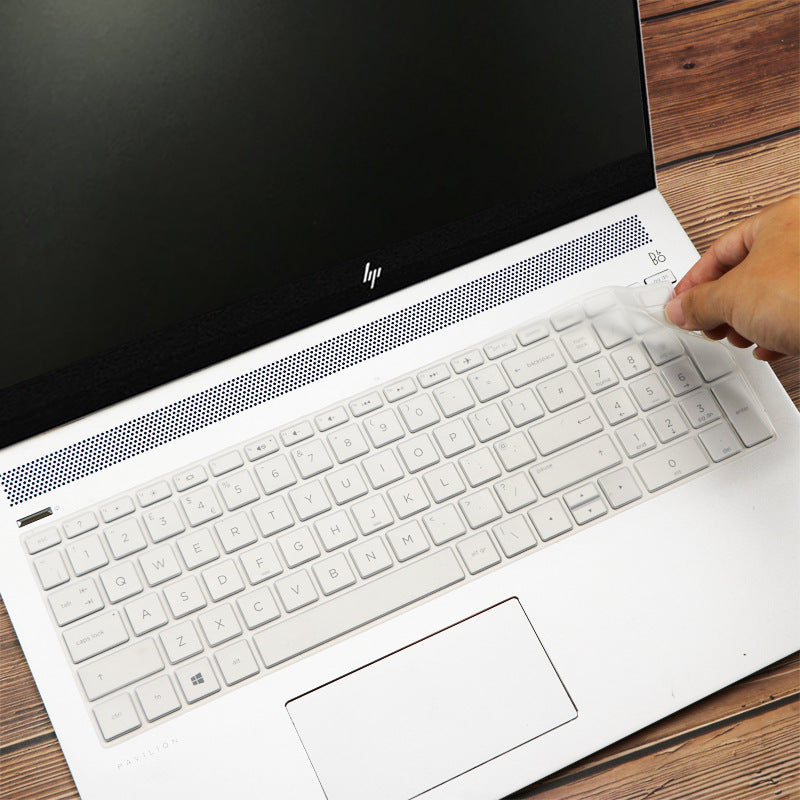 15.6" Laptop Keyboard Cover Protector | Silicone Film | 20+ Colors | Dust & Spill Protection — Eliza & Tuan