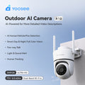 Yoosee AI Outdoor Security Camera A10 | 2K 360° Coverage, Human & Fire Detection, Night Vision & Wi-Fi 6 — Prime Trend Market