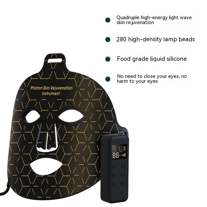 Infrared Phototherapy LED Face Mask | Multi-Color Light Skin Rejuvenation Beauty Mask — Prime Trend Market