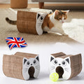 PawKurl Accordion Cat Scratcher Toy – 3-in-1 Honeycomb Scratcher, Bell Ball Track & Cat Bed — Prime Trend Market