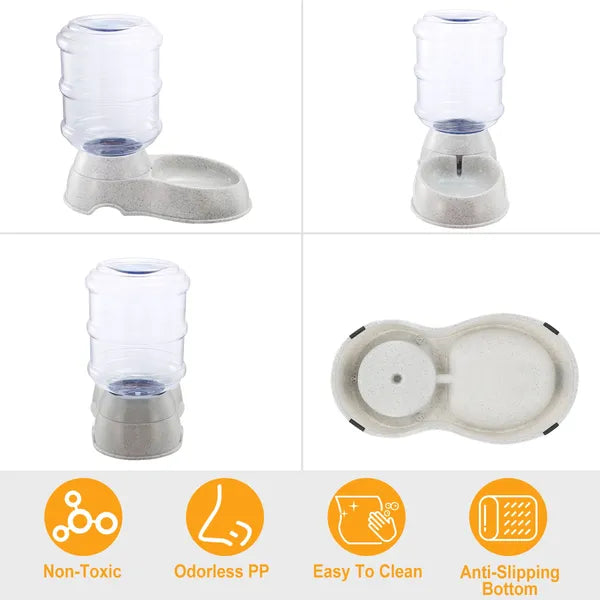 3.5L Gravity Pet Water Dispenser — Self-Dispensing Automatic Waterer for Cats & Dogs — Prime Trend Market