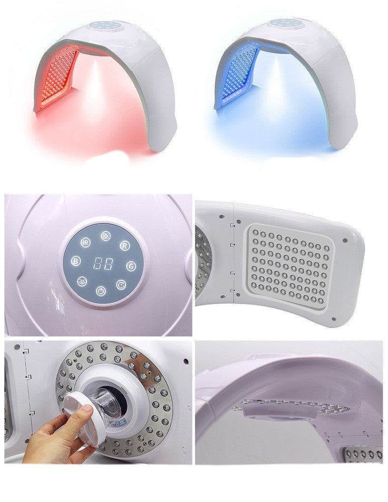 LumiDome™ PDT LED Photon Face Mask Therapy Dome — 7-Color Full Face Light Therapy Device — Prime Trend Market