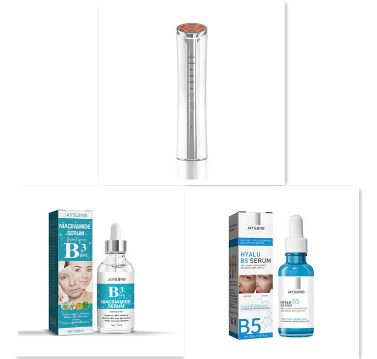 Luxury 6-in-1 EMS Skin Rejuvenation Beauty Device — Color Light Therapy, Lifting, Cleansing & Massage — Eliza & Tuan