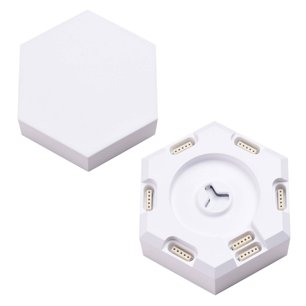 Hexagon LED Smart Light Panel | RGB App-Controlled | Touch Sensor | Modular Wall Light — Prime Trend Market