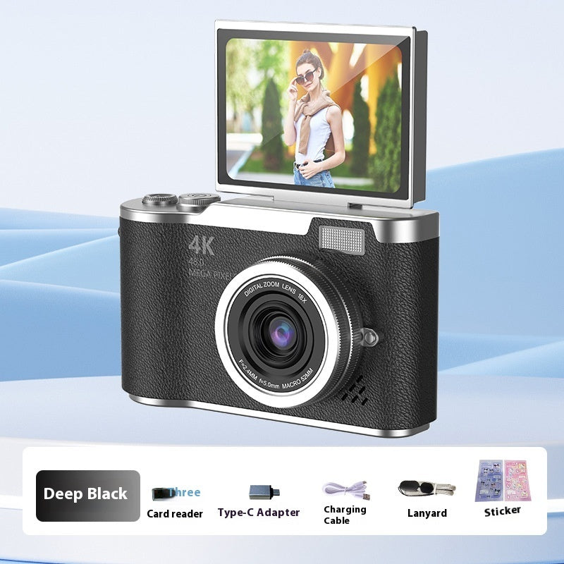 FlipShot™ HD Flip-Screen Vlog Camera — Entry-Level Digital Cam in 14 Pastel Colors — Prime Trend Market