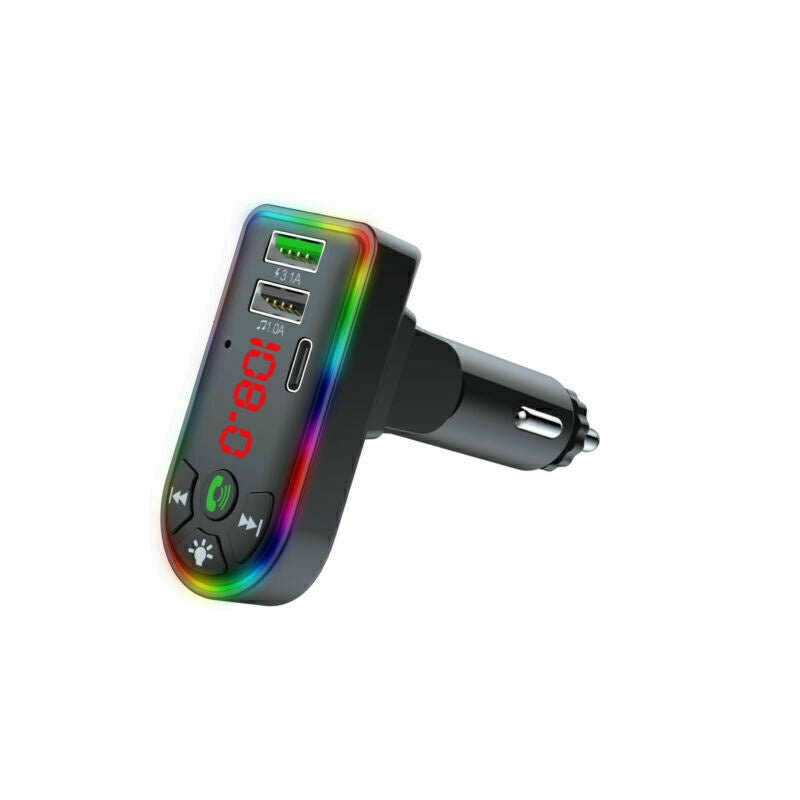 Car Bluetooth 5.0 FM Transmitter | MP3 Player | 3.1A Fast Charger | Radio Adapter — Prime Trend Market