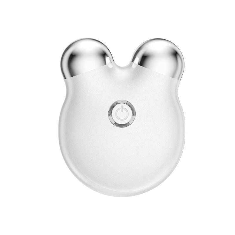 Luxury Bear-Face Microcurrent EMS Facial Sculpting Device — Anion Skin Renewal & Color Light Therapy — Eliza & Tuan