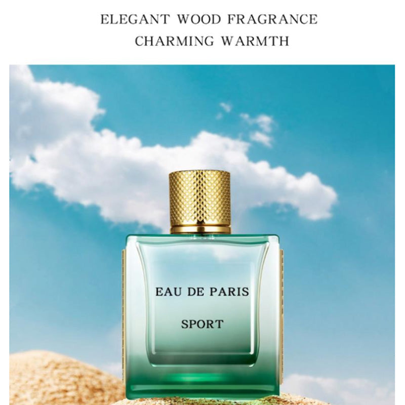EAU DE PARIS SPORT Men's Eau de Toilette 50ml — Marine Woody Notes | Long-Lasting Fresh Fragrance — Prime Trend Market