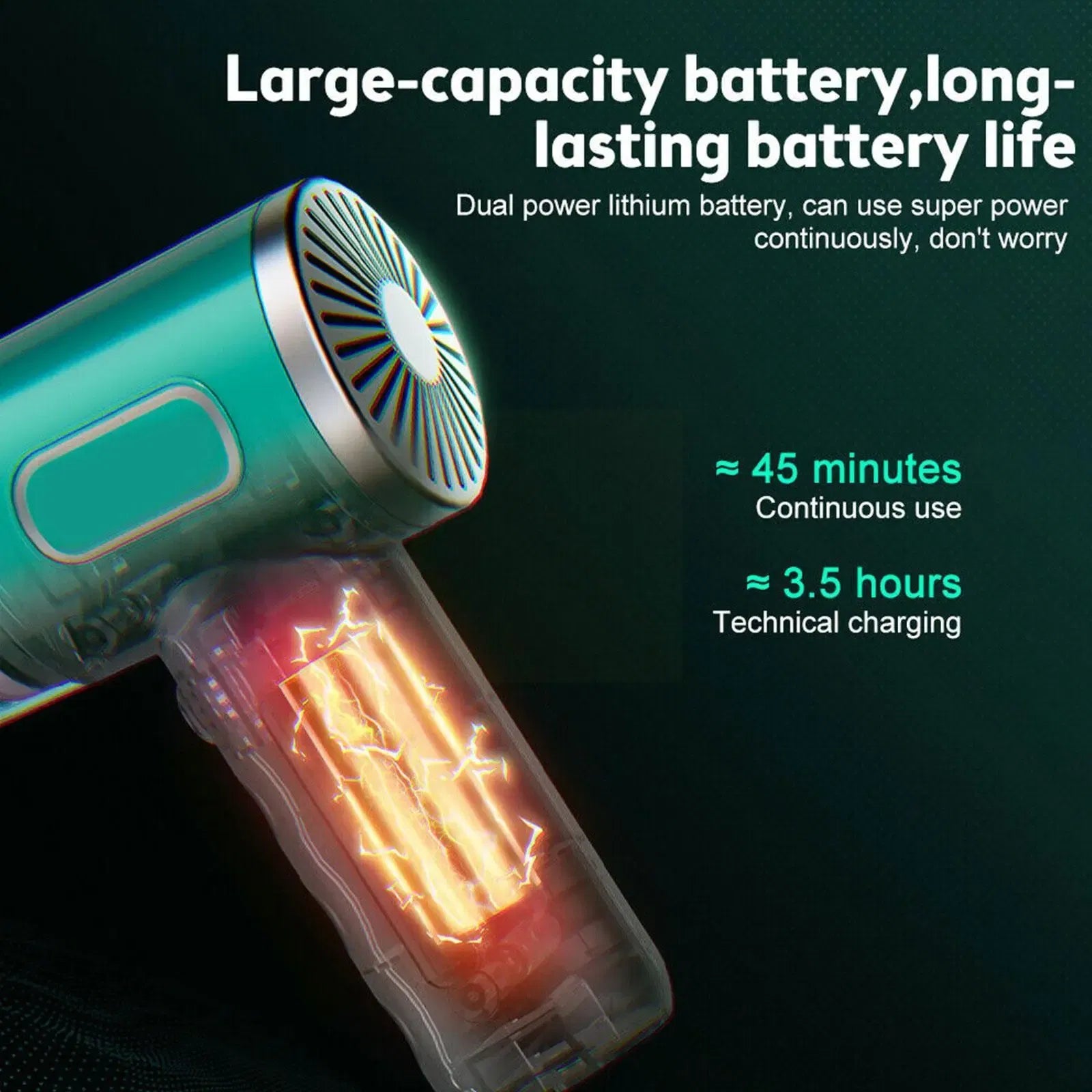 29,000PA Cordless Handheld Vacuum Cleaner – Mini Portable Car & Home Wireless | Silver — Eliza & Tuan