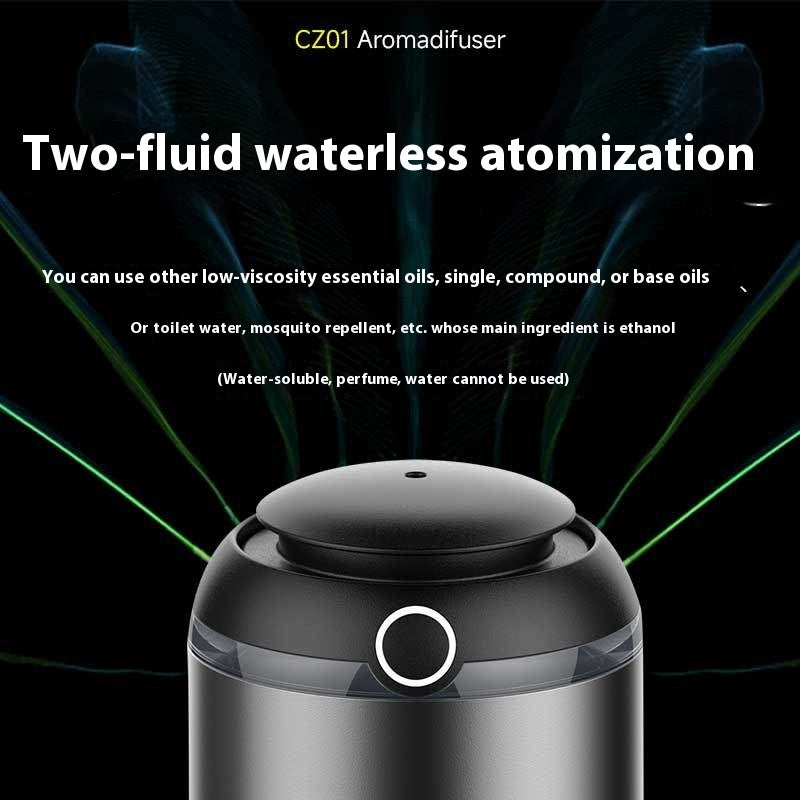 Luxury Dual-Scent Rechargeable Aroma Diffuser | Home & Car Touch Control Essential Oil Diffuser — Prime Trend Market