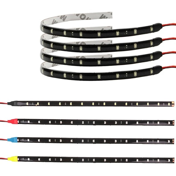 Waterproof 12V LED Underbody Strip Lights for Car & Motorcycle — Prime Trend Market