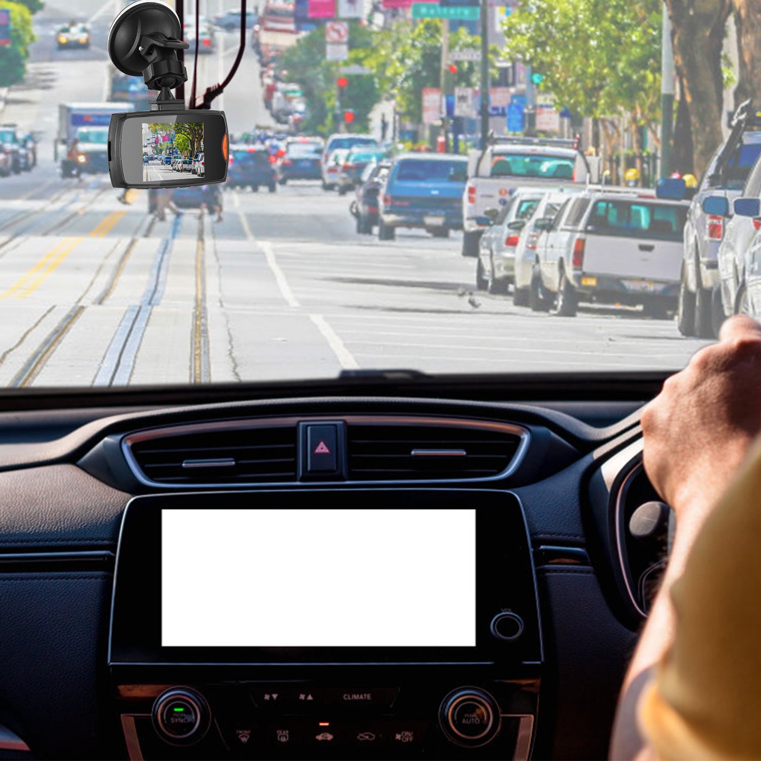 1080P Dash Cam with Night Vision, Loop Recording & 90° Wide Angle – 2.2" LCD Screen — Prime Trend Market