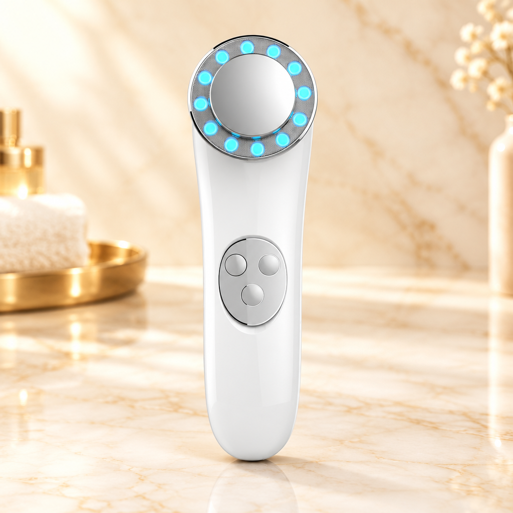 7-in-1 Facial Massager Skin Care Machine | Galvanic Face Lifting & Skin Tightening