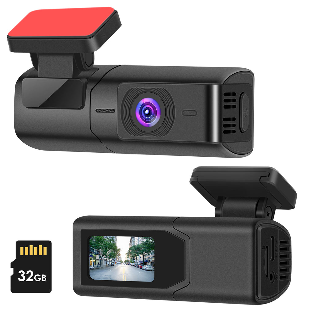 2K HD WiFi Front Dash Cam | Night Vision | App Control | 32G MMC | 140° Wide Angle — Prime Trend Market