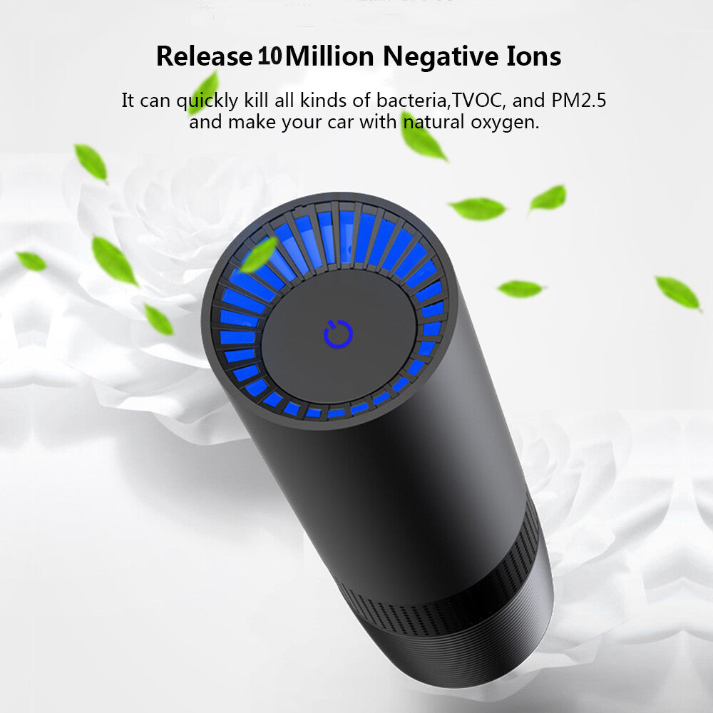 Car HEPA Air Purifier Ionizer | True HEPA 3-Stage Filter | PM2.5 Monitor | Auto Mode | 26dB — Prime Trend Market