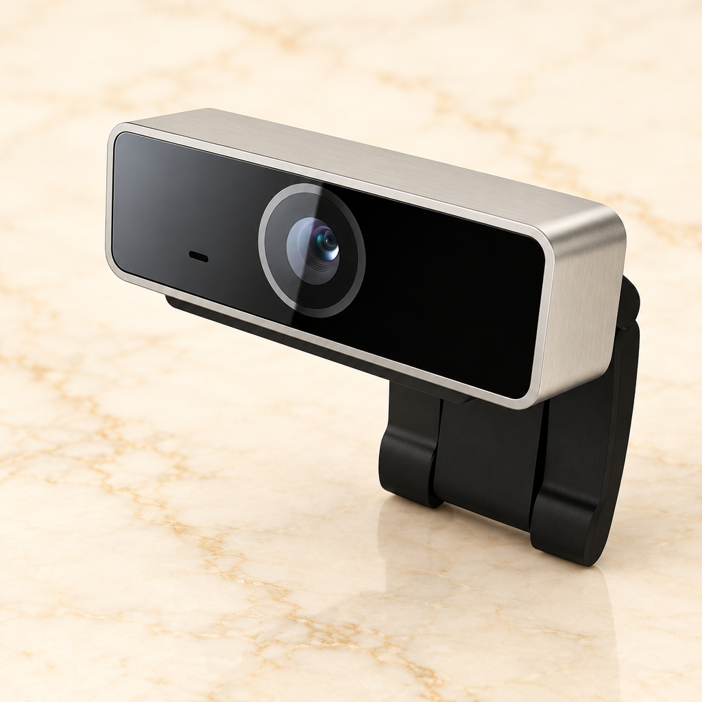 FHD 1080P Webcam with Microphone — USB Plug & Play for Streaming, Video Calls & Conferencing