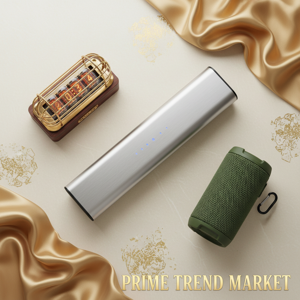Premium Audio Bundle | 18000mAh Soundbar + Nixie Tube Speaker + 30W Outdoor Speaker — Eliza & Tuan