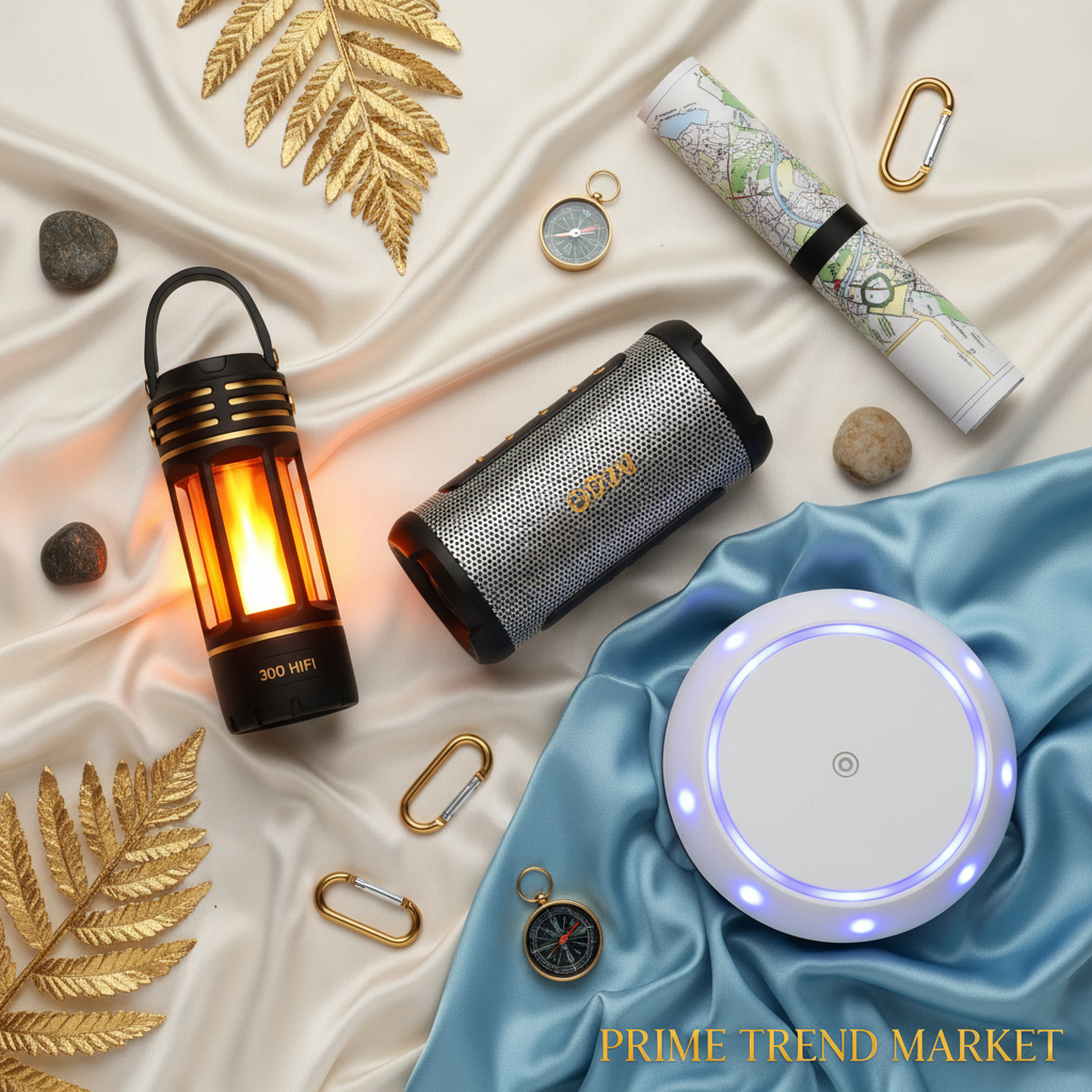 Outdoor Adventure Speaker Bundle | 30W HIFI Speaker + 4-in-1 LED Flame Speaker + Floating Speaker — Eliza & Tuan