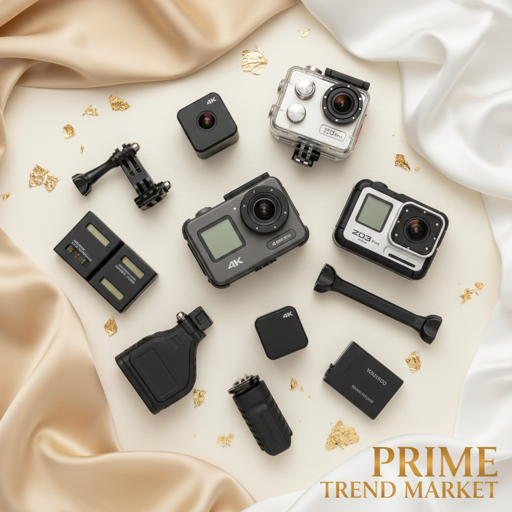 Adventure Camera Bundle | 4K Waterproof Action Camera + Z03 Pro Action Camera + Mini 4K Action Camera — Prime Trend Market