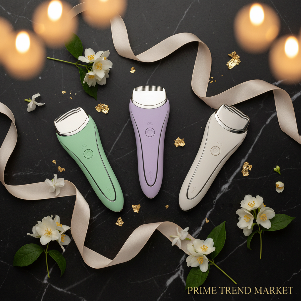 Ultrasonic Skin Scrubber | 4-in-1 Blackhead Remover & Deep Pore Cleansing Beauty Device — Prime Trend Market