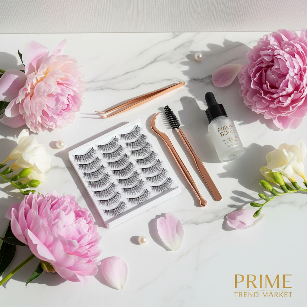 DIY Lash Extension Kit — 280pcs Individual Lash Clusters | D Curl, Thick Volume, Natural Look — Prime Trend Market