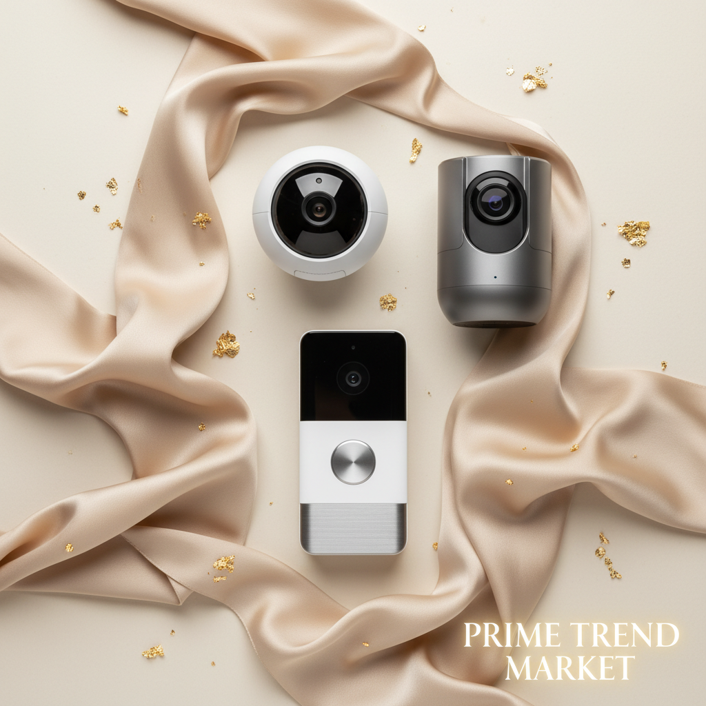 Smart Home Security Bundle | Indoor Camera + Outdoor Camera + Video Doorbell — Prime Trend Market