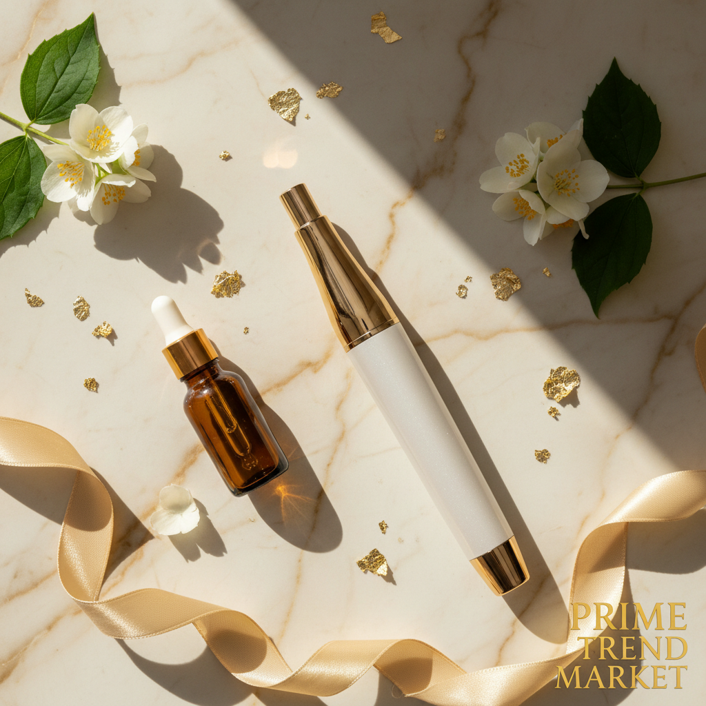 6-in-1 RF Mesotherapy Beauty Pen | EMS LED Eye & Face Lifting Wand — Prime Trend Market