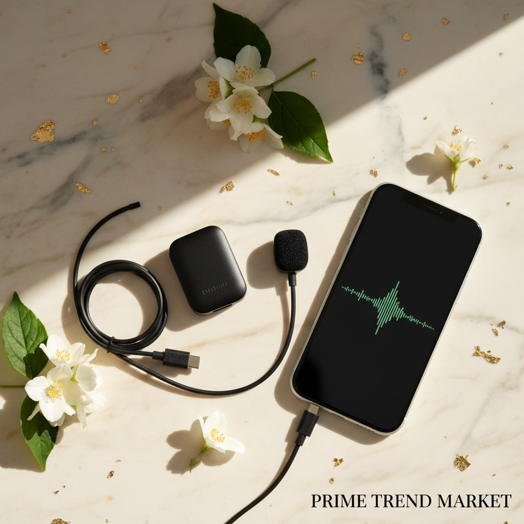 Wireless Clip-On Lavalier Mic — Prime Trend Market