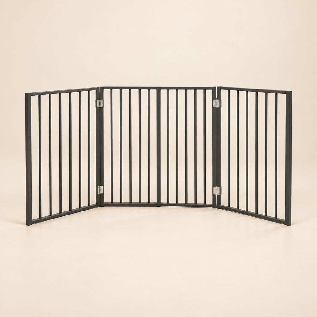 Foldable pet safety gate