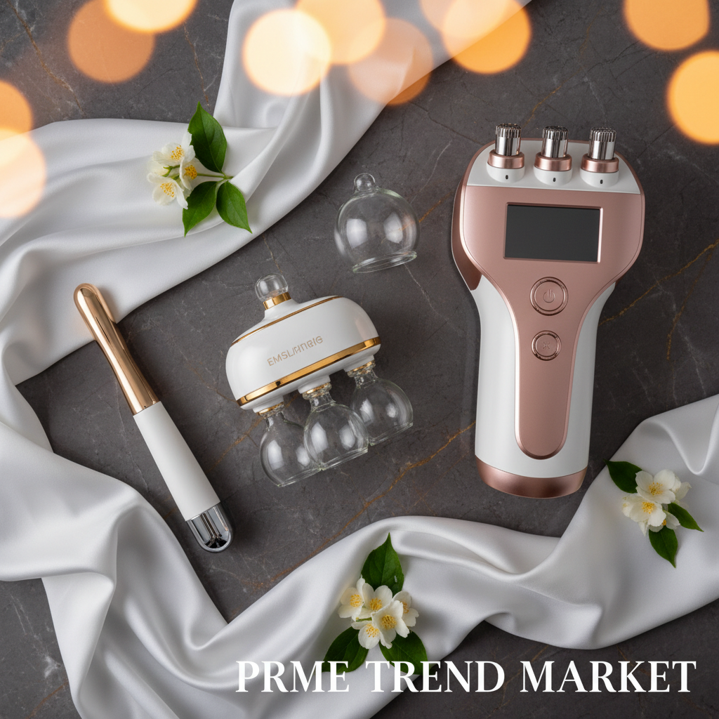 Full Body Sculpt Bundle | EMS Body Wand + Vacuum Cupping Massager + 7-in-1 Galvanic Facial Machine