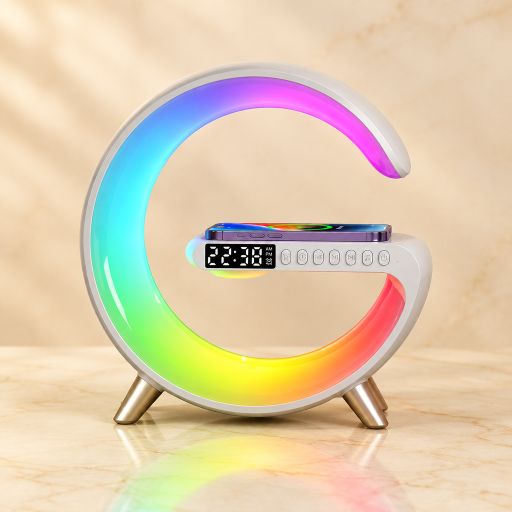 G-Shaped RGB LED Lamp
