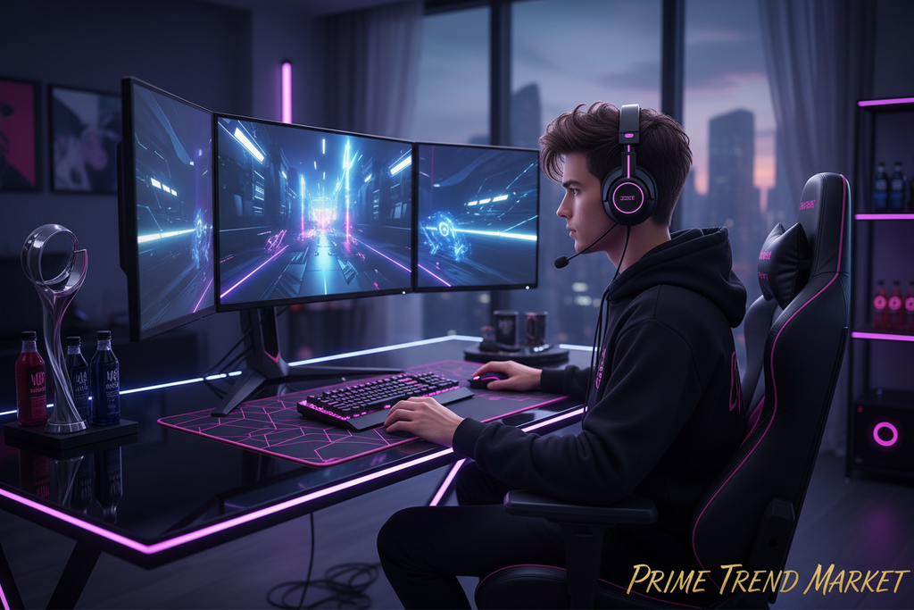 Wireless Bluetooth Gaming Headphones | Over-Ear | Noise Canceling | Deep Bass | Mic — Eliza & Tuan