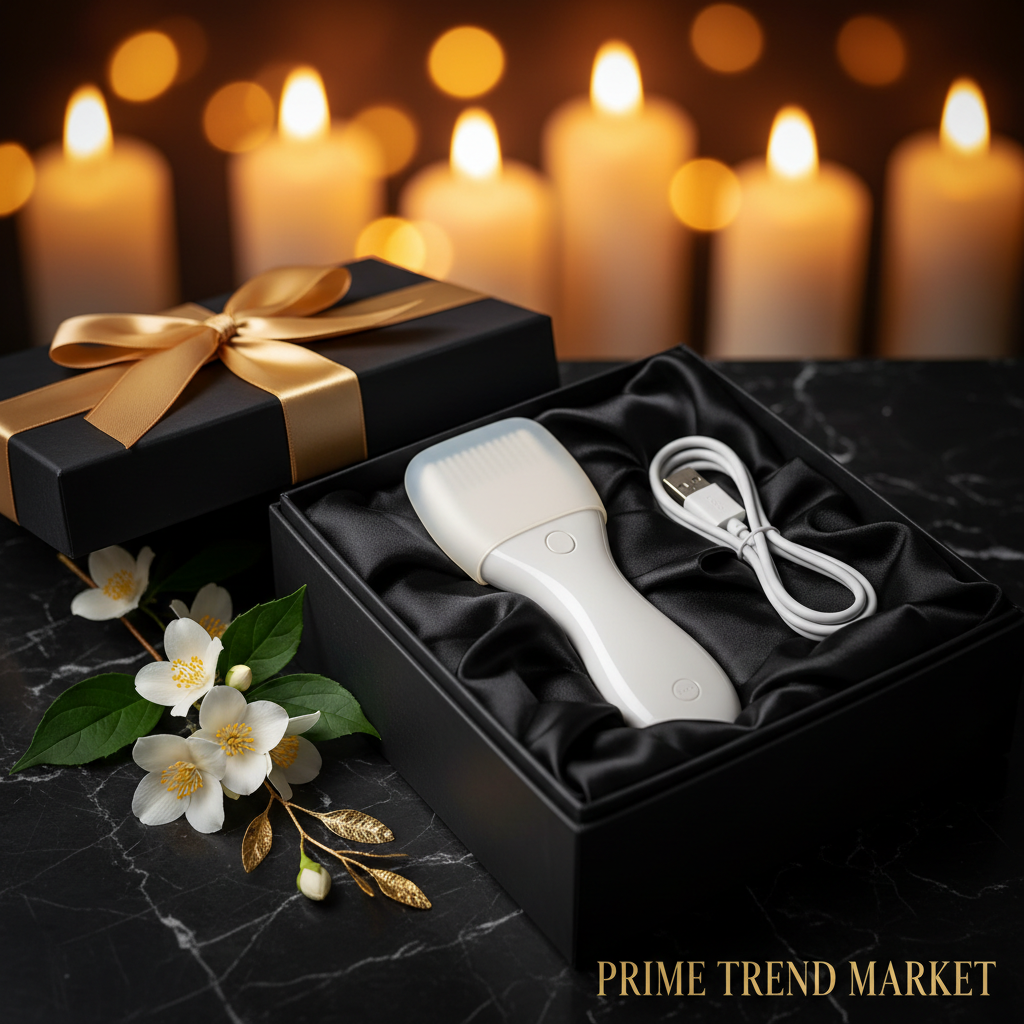 Ultrasonic Skin Scrubber & Face Spatula | 4-in-1 EMS Ionic Deep Pore Cleansing Beauty Device — Prime Trend Market