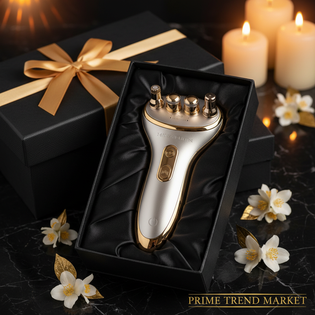 7-in-1 Facial Massager Skin Care Machine | Galvanic Face Lifting & Skin Tightening — Prime Trend Market