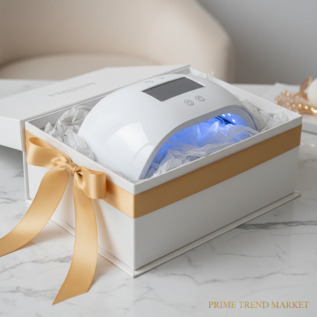UV LED Nail Lamp – 45 Beads, 4 Timer Settings, LCD Display & Auto Sensor — Prime Trend Market