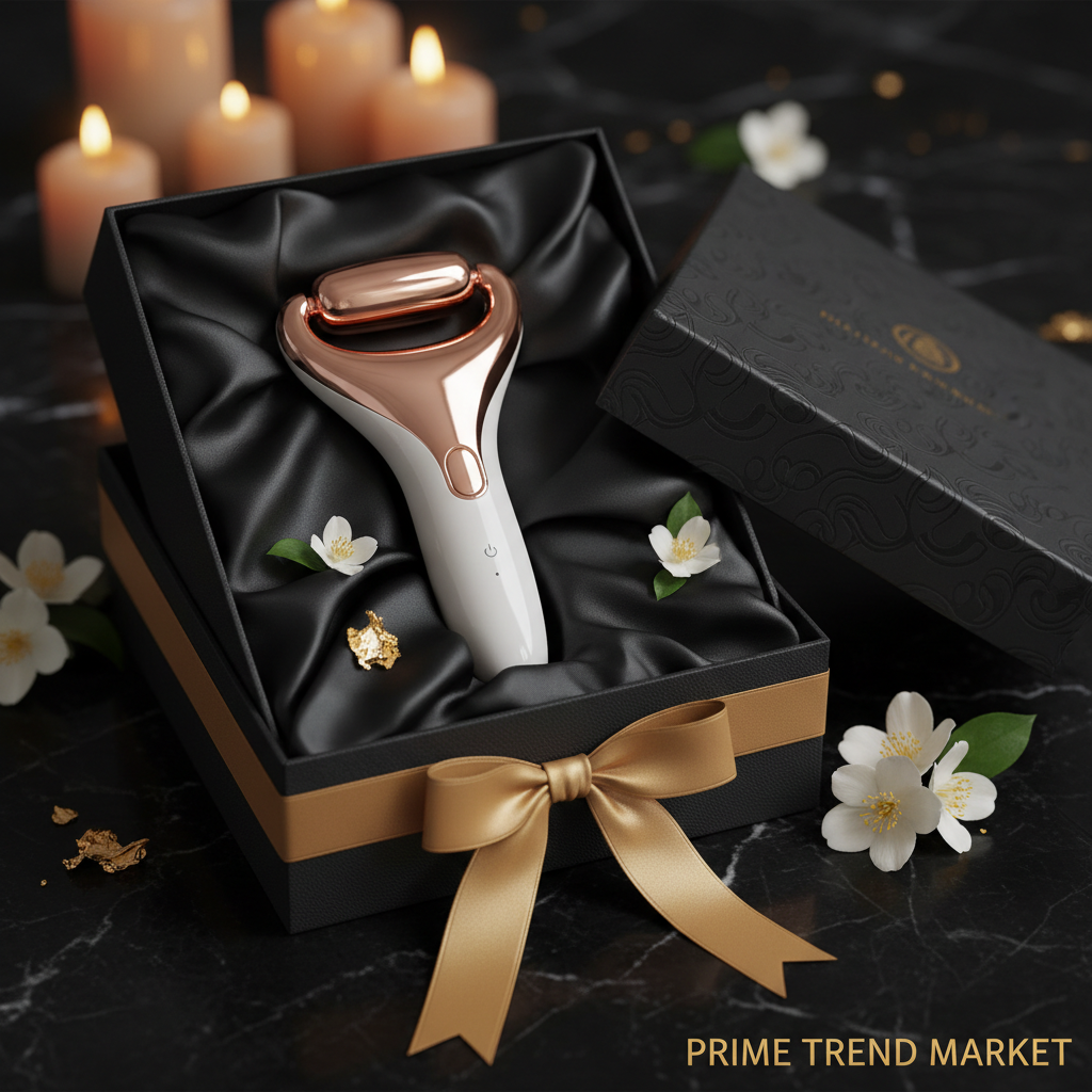 5-in-1 Micro Current Facial Lifting Roller — EMS V-Face Tightening & Rejuvenation Beauty Device — Eliza & Tuan