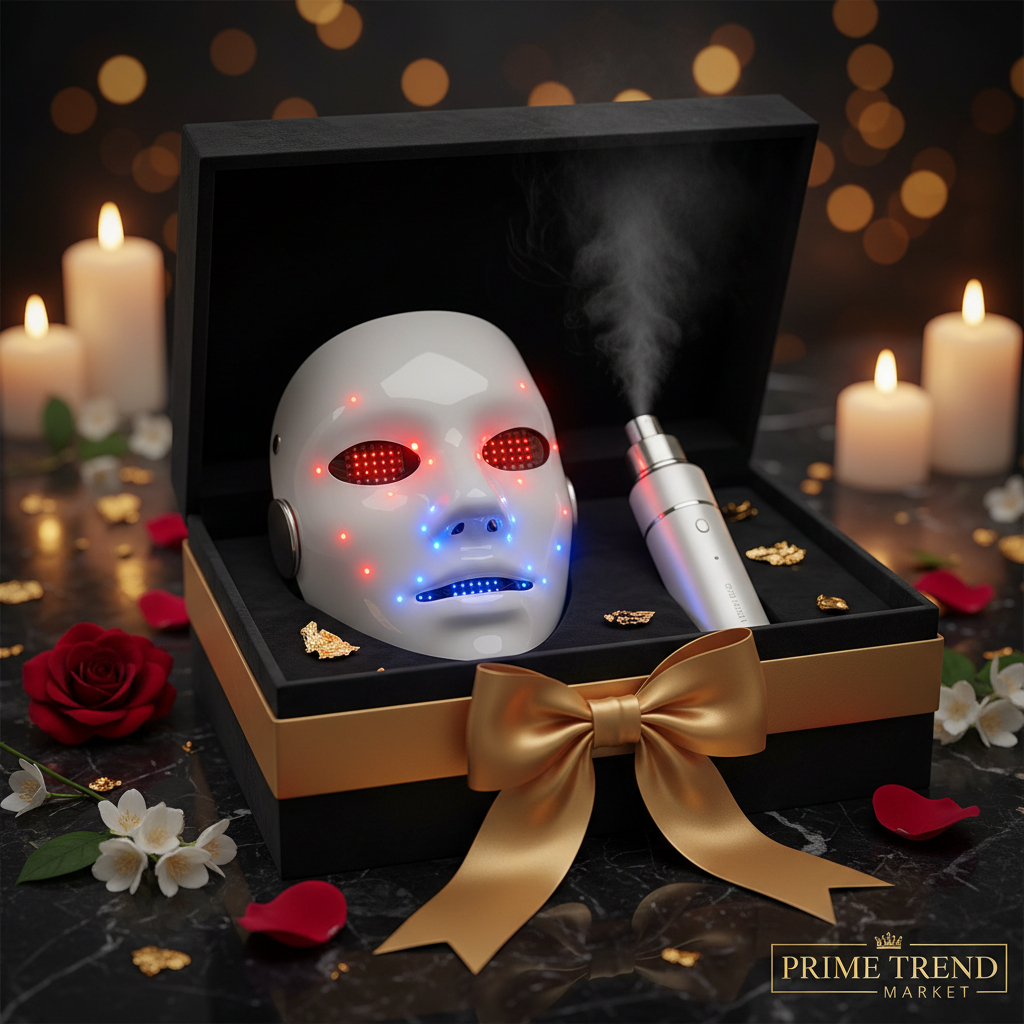 Glow Starter Kit | LED Mask + Nano Mist Sprayer — Prime Trend Market