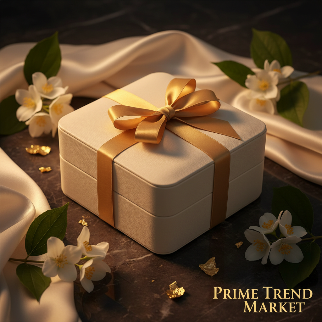 3-Layer Jewelry Box with LED Mirror & 2 Drawers – PU Leather Organizer, 3 Light Colors | Creamy White — Prime Trend Market