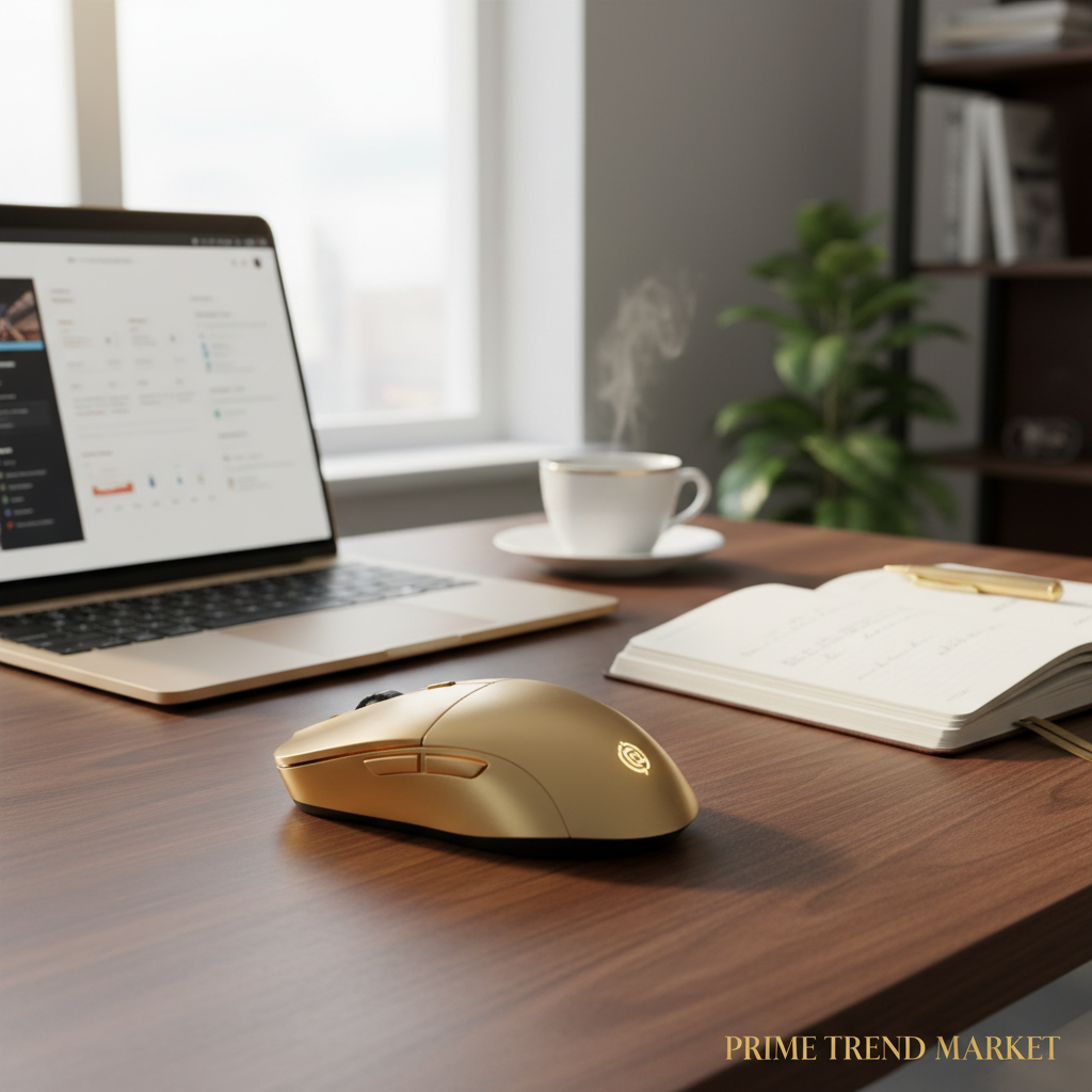 Wireless 2.4G Gaming Mouse — 3-Speed DPI, Silent Click, 10M Range, 5 Colors — Prime Trend Market
