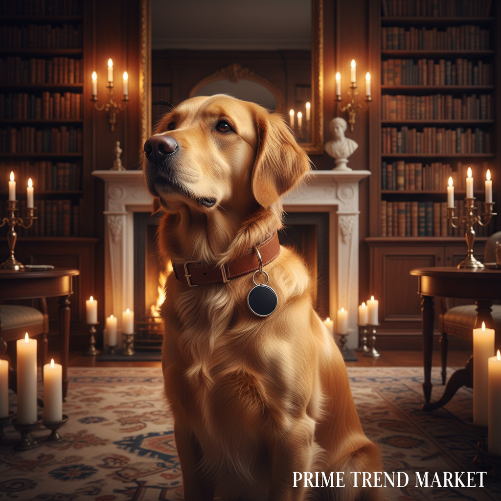 Luxury Smart Bluetooth Tracker — Find My Compatible | Anti-Lost Tag for Pets, Keys & Bags — Prime Trend Market