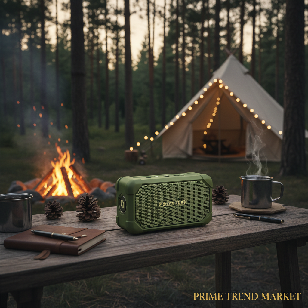 Portable Wireless Bluetooth Speaker — Rich Sound, Deep Bass, Compact Design — Eliza & Tuan