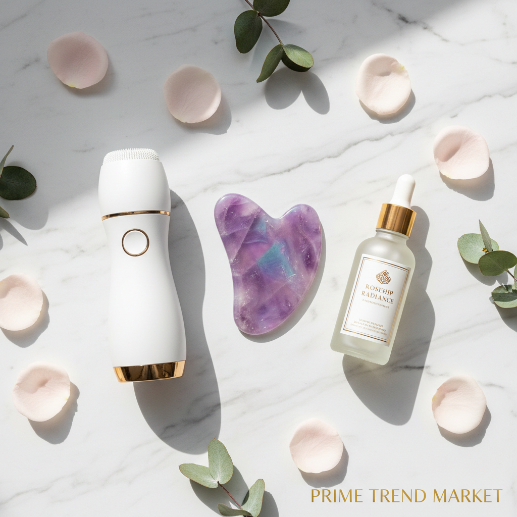 Gua Sha Flat Lay