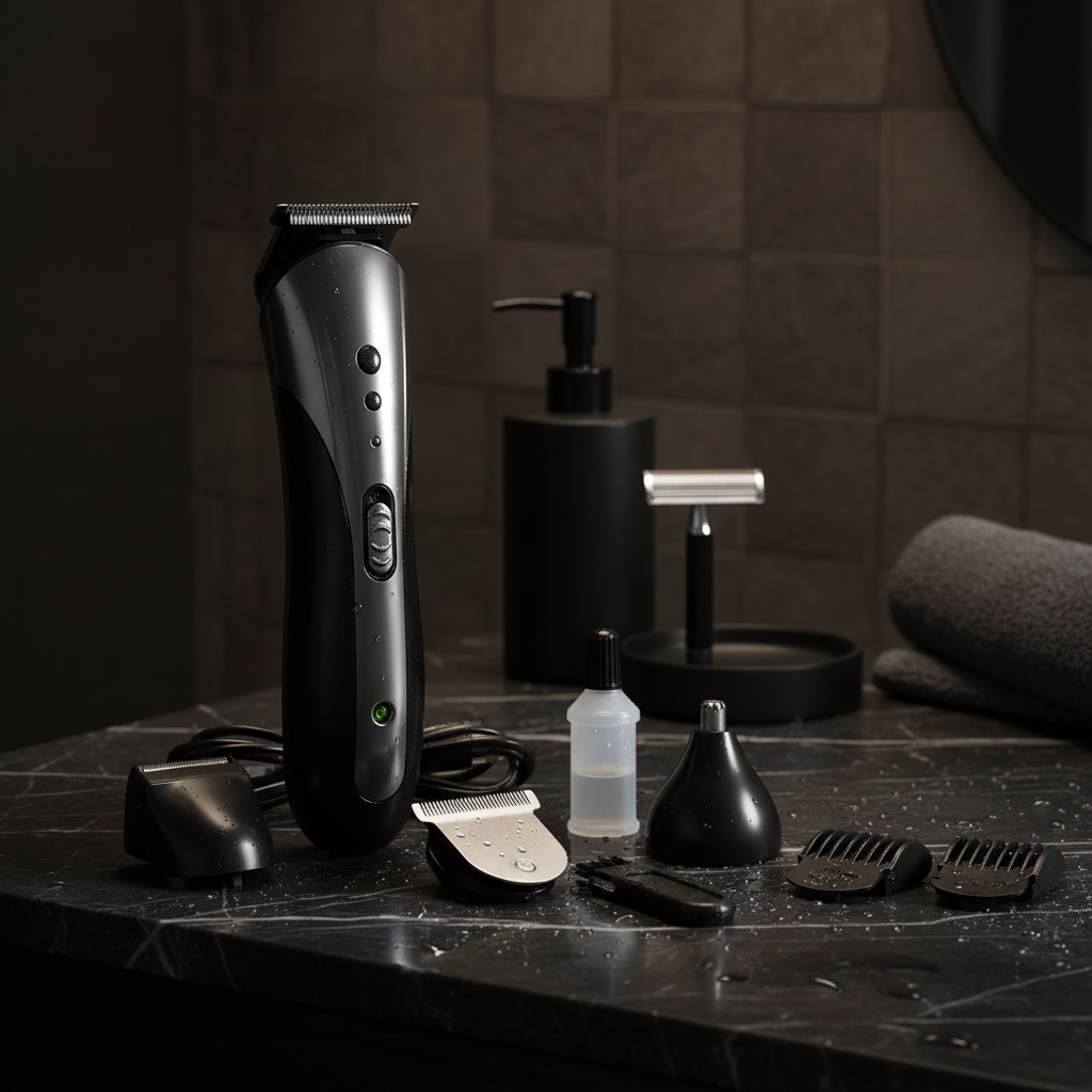 Hair Clipper - Bathroom Dark