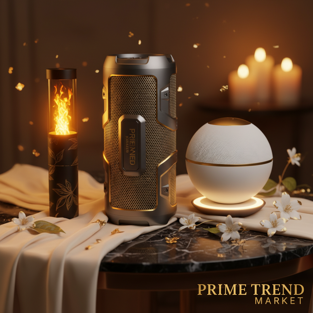 Outdoor Adventure Speaker Bundle | 30W HIFI Speaker + 4-in-1 LED Flame Speaker + Floating Speaker — Eliza & Tuan
