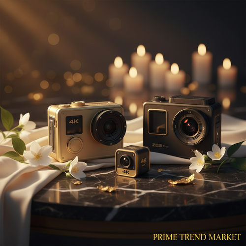 Adventure Camera Bundle | 4K Waterproof Action Camera + Z03 Pro Action Camera + Mini 4K Action Camera — Prime Trend Market