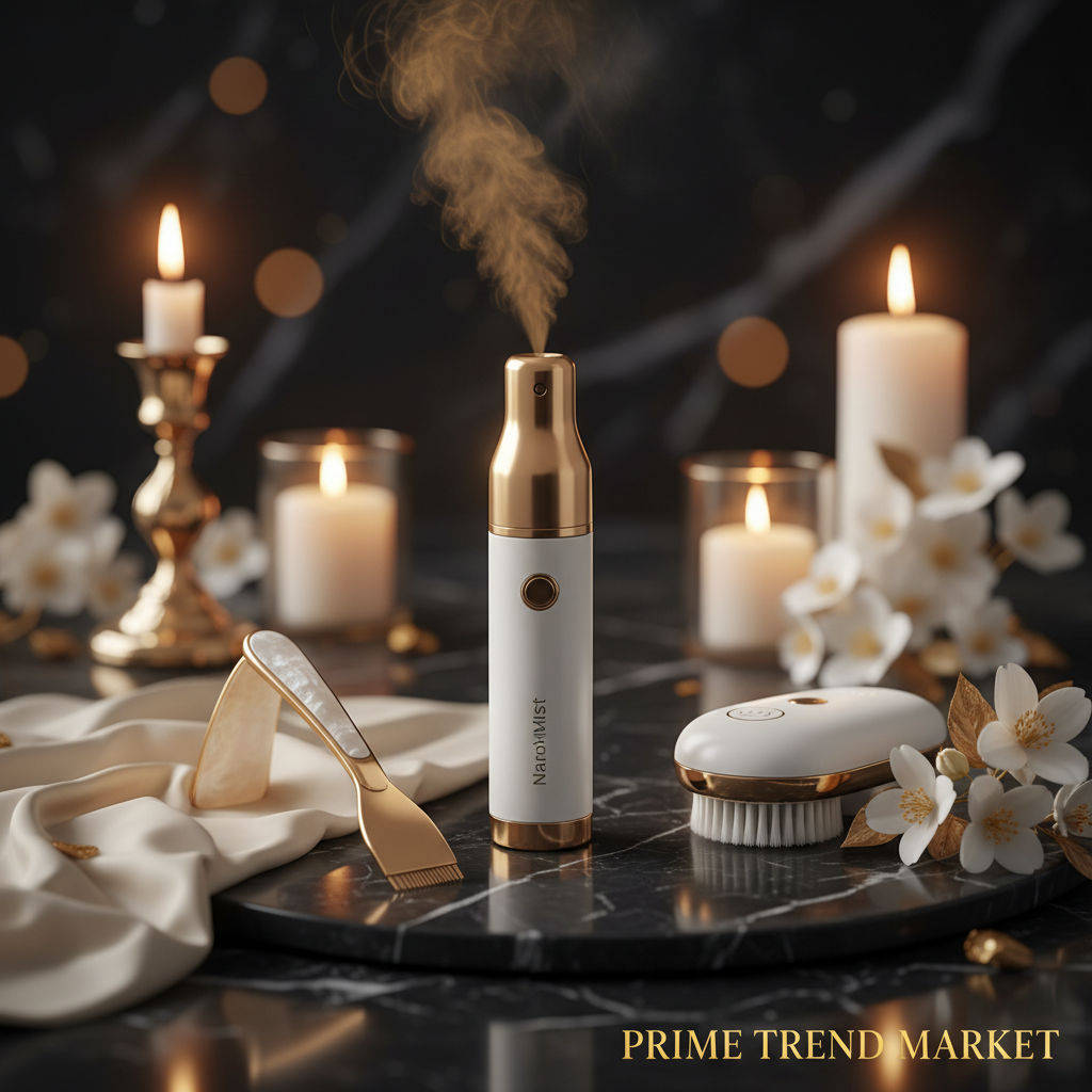 Skin Prep Ritual Kit | NanoMist™ Sprayer + Ultrasonic Scrubber + Sonic Cleansing Brush — Prime Trend Market