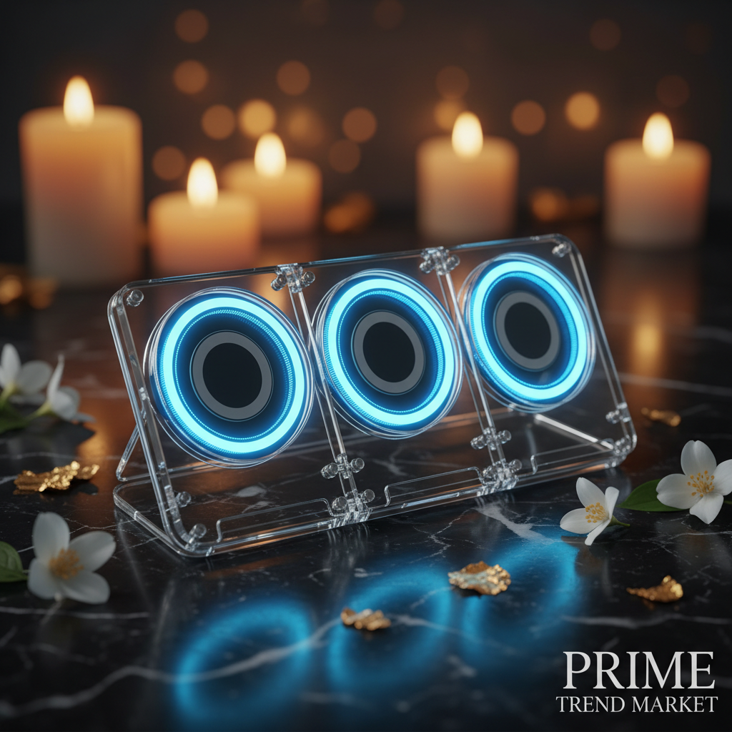 MagSafe Transparent 3-in-1 Wireless Charger — iPhone, Apple Watch & AirPods — Prime Trend Market