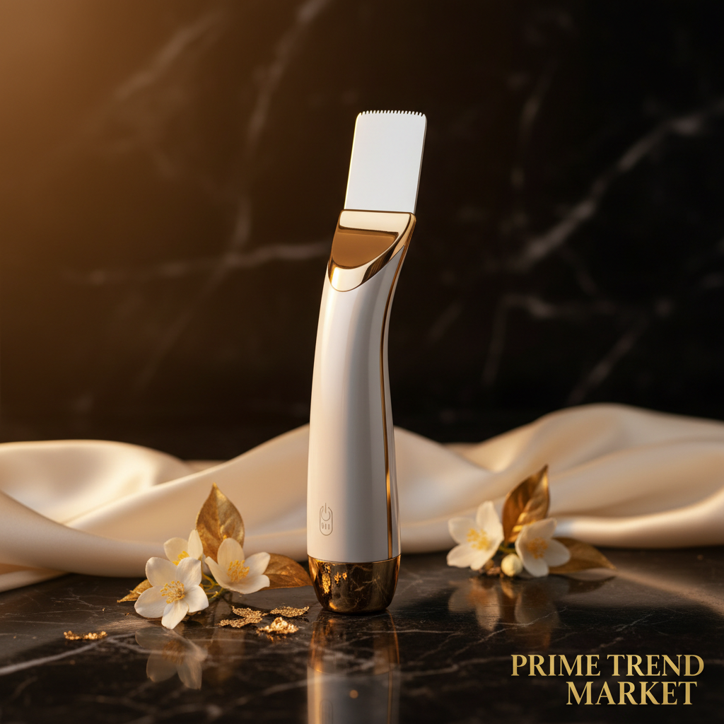 Ultrasonic Skin Scrubber & Face Spatula | 4-in-1 EMS Ionic Deep Pore Cleansing Beauty Device — Prime Trend Market