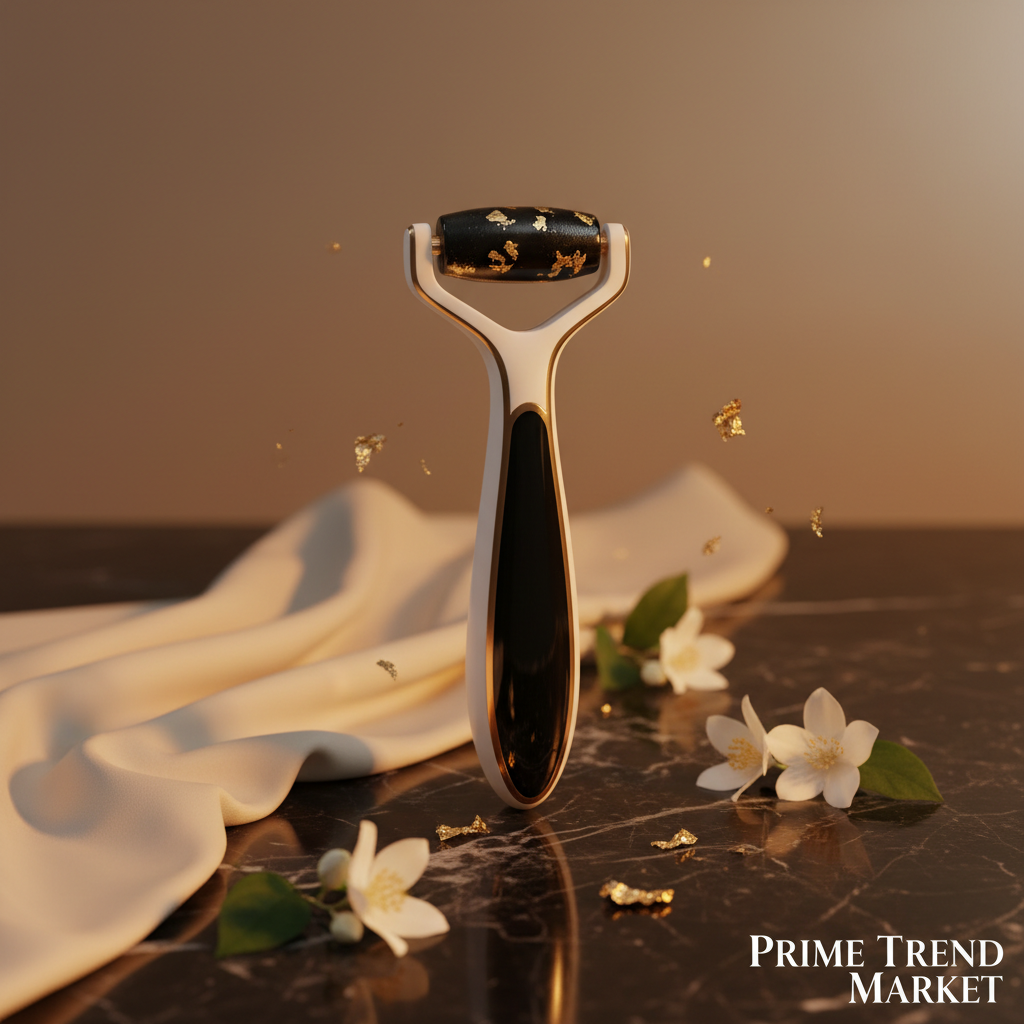 5-in-1 Micro Current Facial Lifting Roller — EMS V-Face Tightening & Rejuvenation Beauty Device — Eliza & Tuan