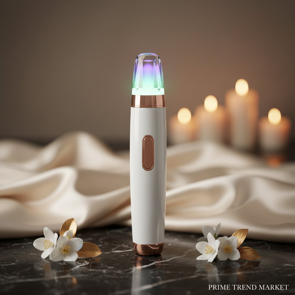 6-in-1 RF Mesotherapy Beauty Pen | EMS LED Eye & Face Lifting Wand — Prime Trend Market
